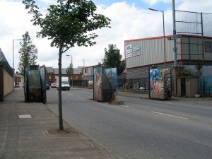Peace Line, West Belfast