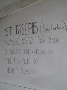 Old church by the docks