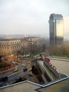 InterContinental Hotel Istanbul view